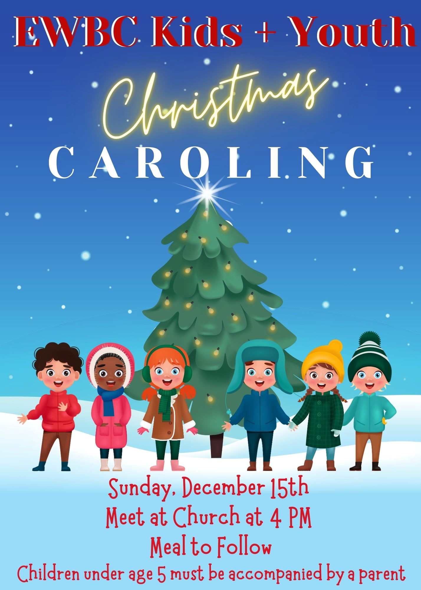 Youth Christmas Carolling for Screen